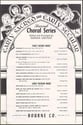 O Come Ye Servants of the Lord TTBB choral sheet music cover